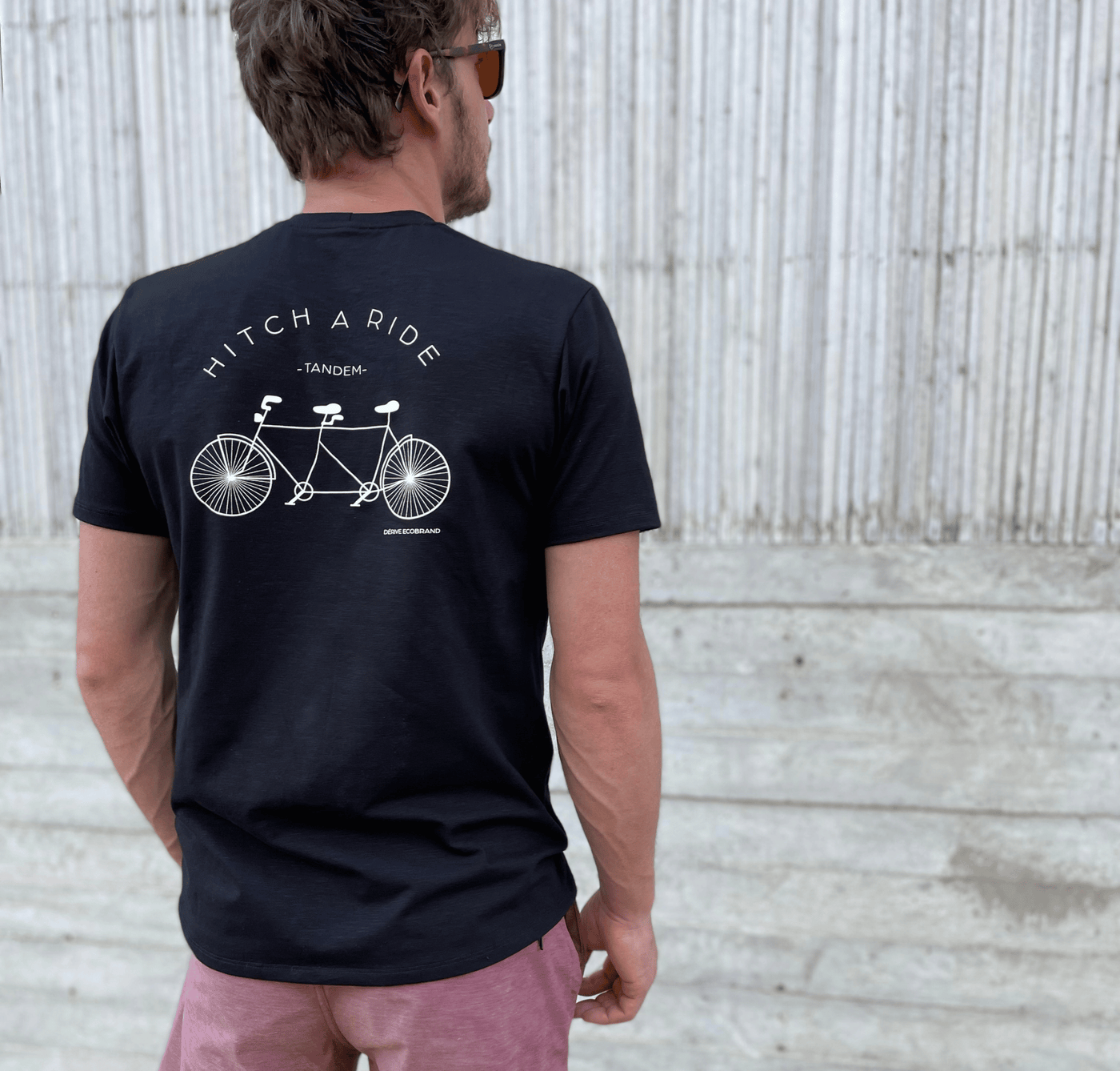 T Shirt Homme «Rider» Collection chez Derive ecobrand