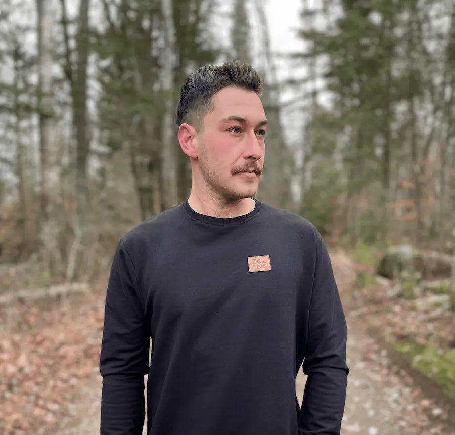 Crewneck «Dérive» - Noir - Dérive ecobrand