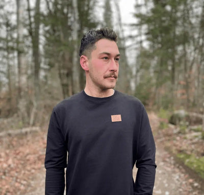 Crewneck «Dérive» - Noir - Dérive ecobrand