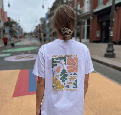 T-shirt «Nature Urbaine» - Dérive ecobrand