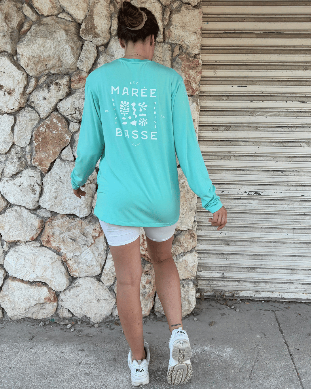 T-Shirt Manches Longues «Marée Basse» - Bali - Dérive ecobrand