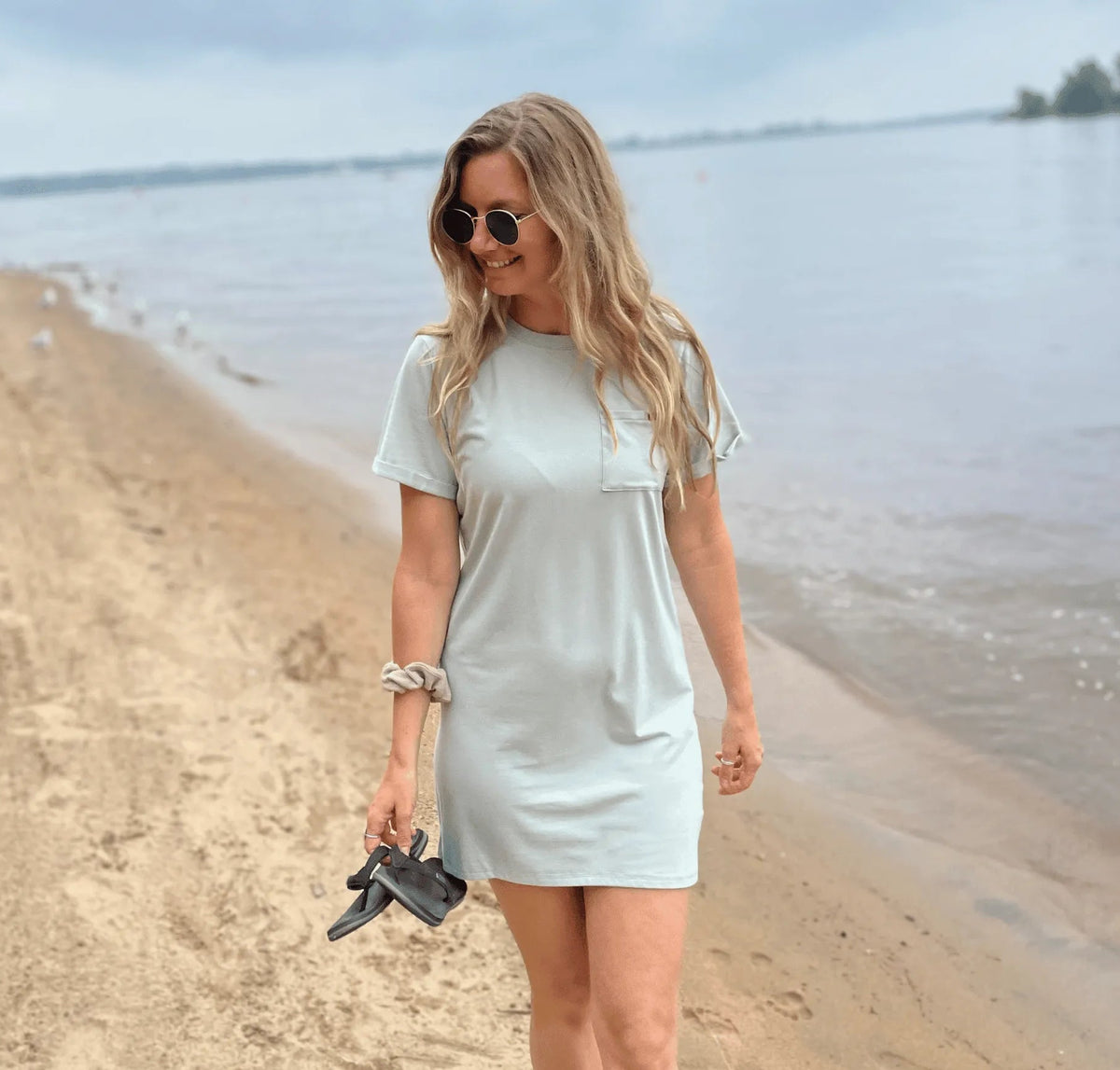 Robe t-shirt «Sauge» - Dérive ecobrand