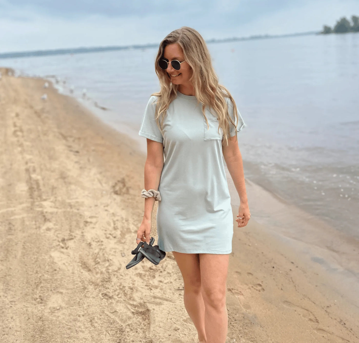 Robe t-shirt «Sauge» - Dérive ecobrand