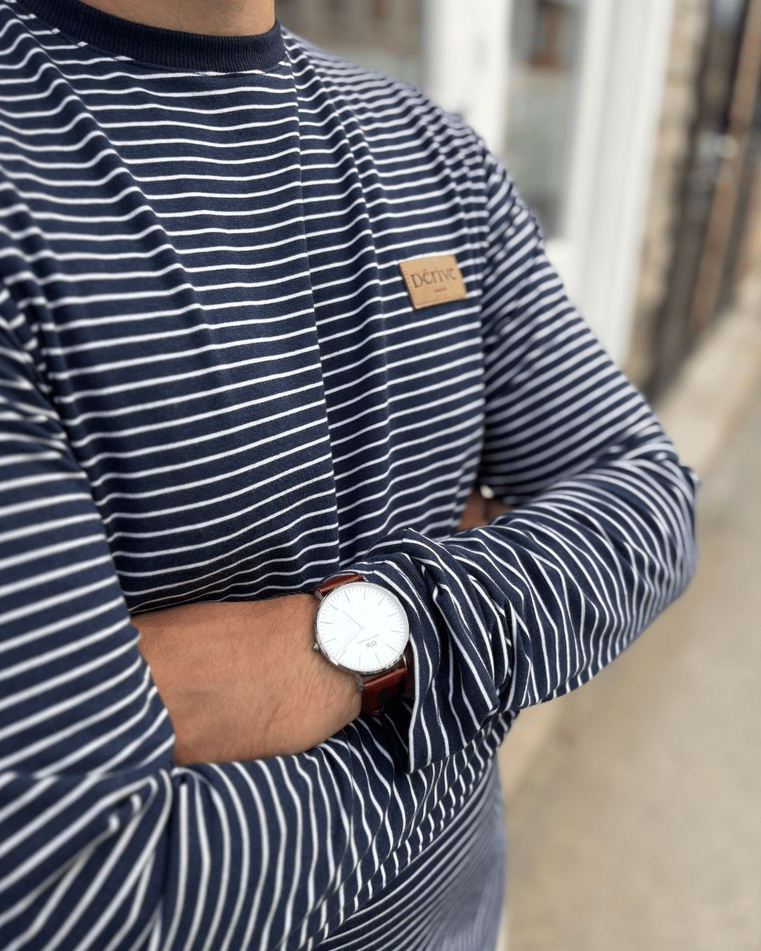 T-Shirt manches longues «Marinière»