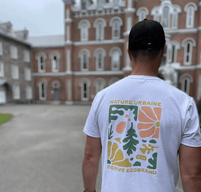 T-shirt «Nature Urbaine» - Dérive ecobrand