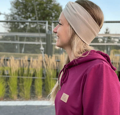 Hoodie crop top «Merlot» - Dérive ecobrand