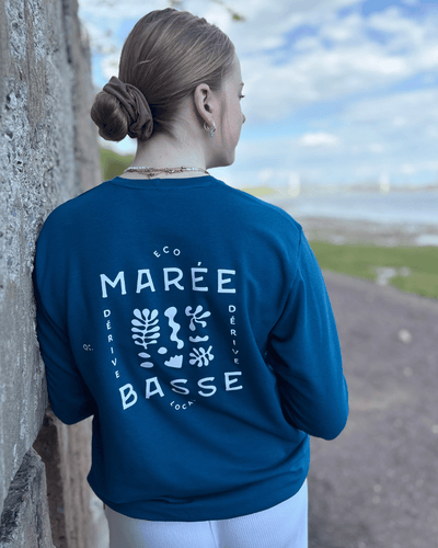 Crewneck «Marée Basse» - Greece - Dérive ecobrand
