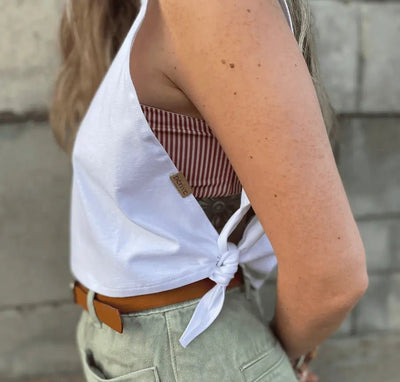 Camisole «BeachSide» - Blanc - Dérive ecobrand