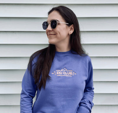 Crewneck Vintage «Ski Club» - Dérive ecobrand