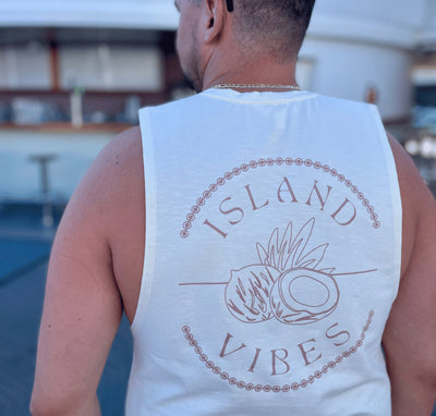 Camisole «Island Vibes» - Ivoire - Dérive ecobrand