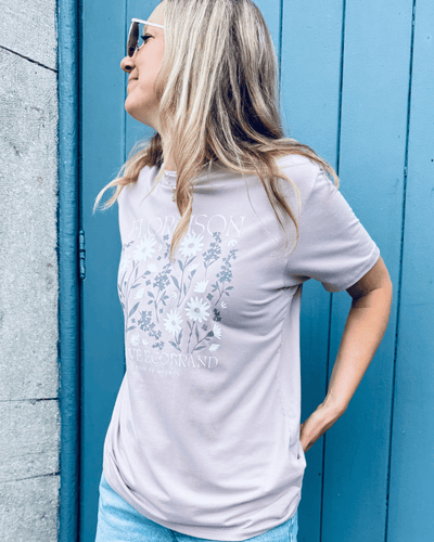 T-shirt Bambou «Floraison» - Dérive ecobrand