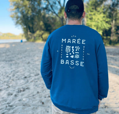 Crewneck «Marée Basse» - Greece - Dérive ecobrand