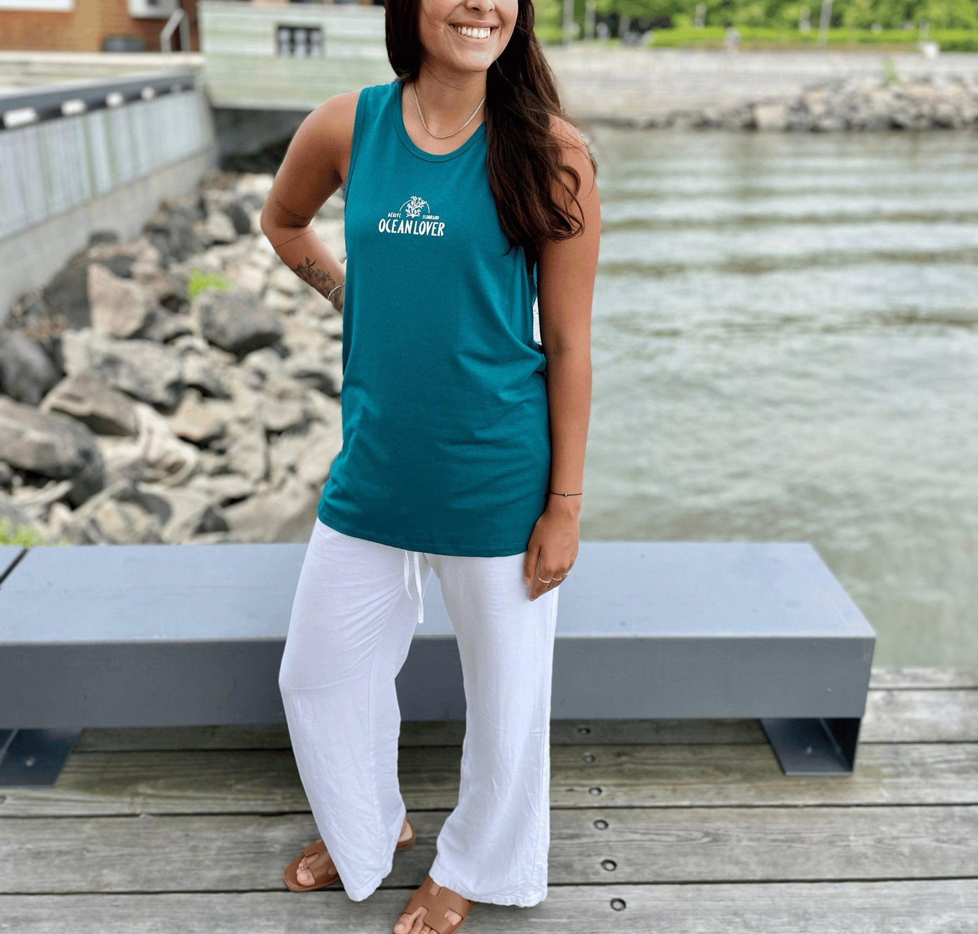 Camisole «Ocean Lover» - Dérive ecobrand