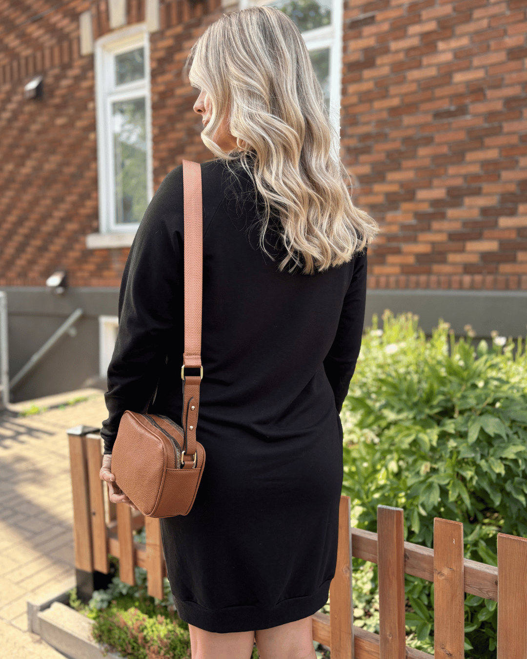 Tunique bambou french terry - Noir - Dérive ecobrand