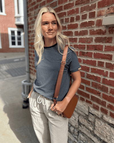 T-Shirt manches courtes «Marinière» - Dérive ecobrand