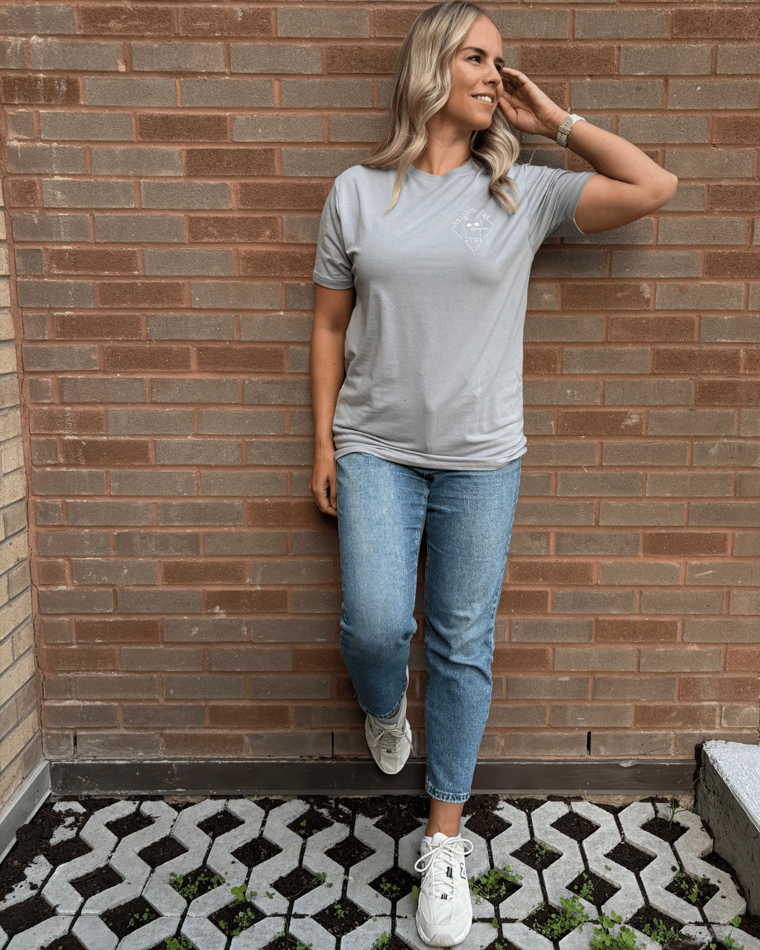 T-shirt «Chill your mind» - Gris acier - Dérive ecobrand