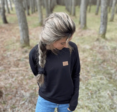 Crewneck «Dérive» - Noir - Dérive ecobrand