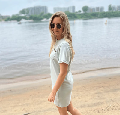 Robe t-shirt «Sauge» - Dérive ecobrand