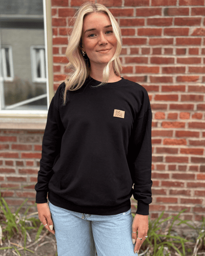 Crewneck «Dérive» Oversize - Noir - Dérive ecobrand