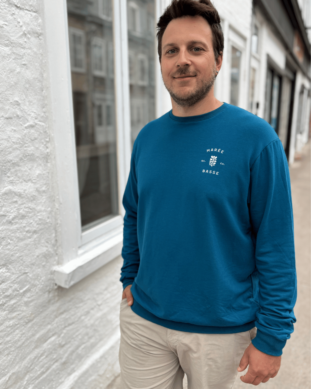 Crewneck «Marée Basse» - Greece - Dérive ecobrand