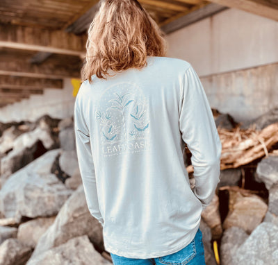 T - Shirt Manches Longues «Leafy Oasis» - Dérive ecobrand