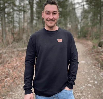 Crewneck «Dérive» - Noir - Dérive ecobrand