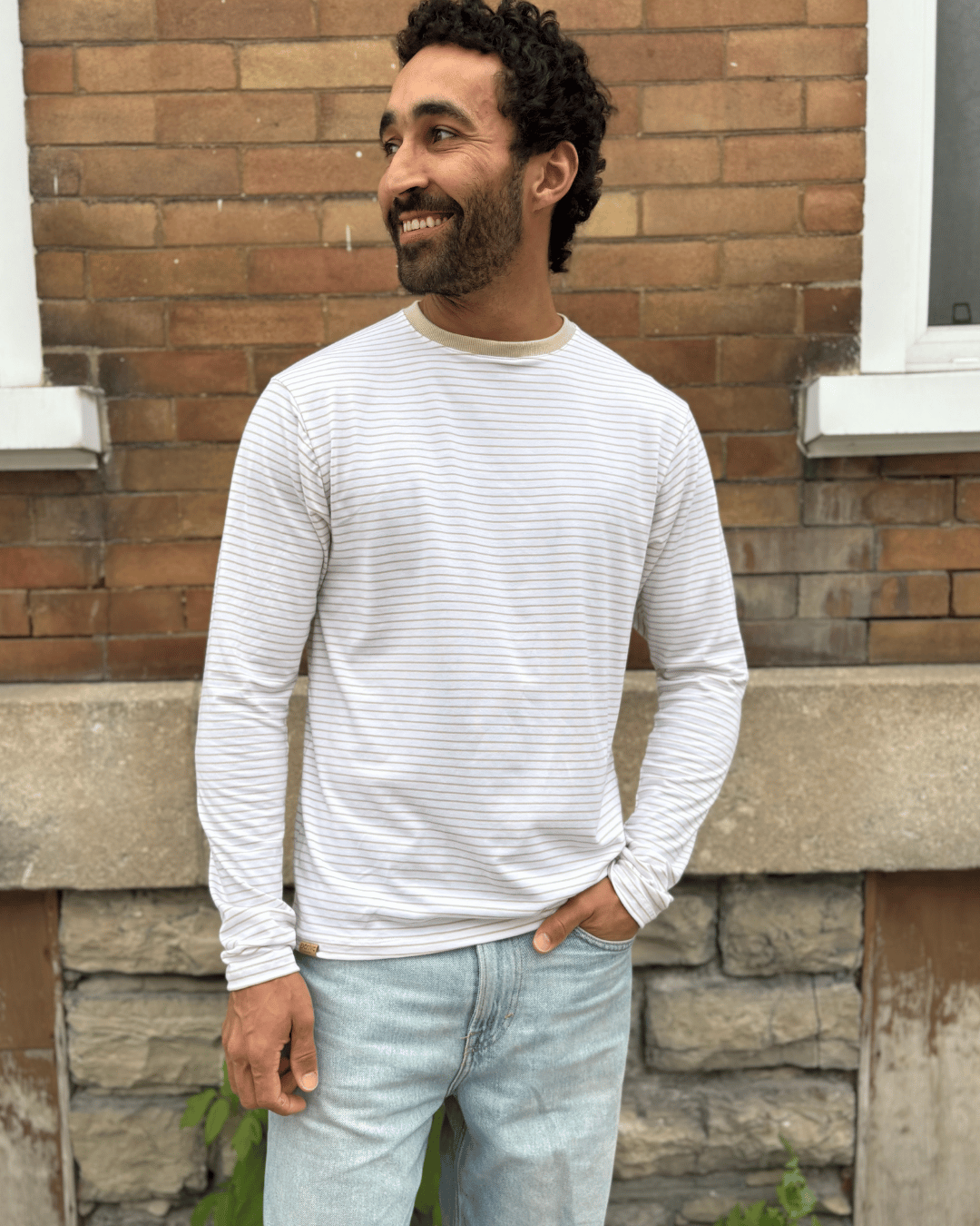 T-Shirt manches longues «Biscotti» - Dérive ecobrand