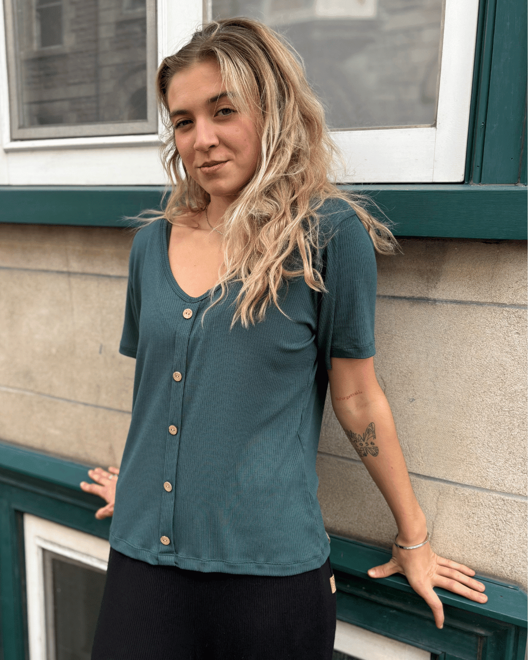 T-shirt «CocoFlow» - Sapin - Dérive ecobrand