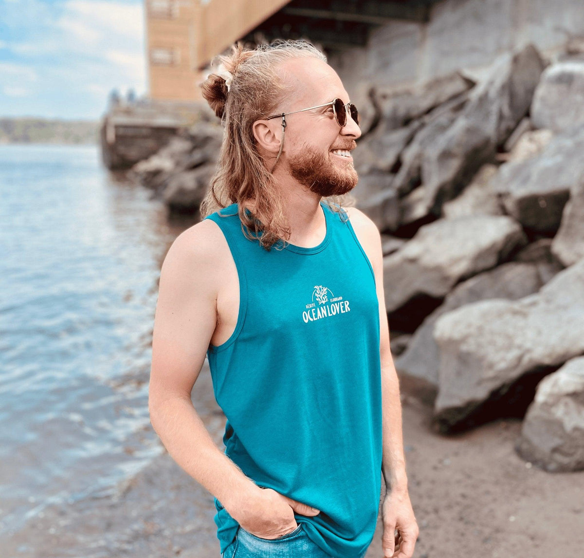 Camisole «Ocean Lover» - Dérive ecobrand