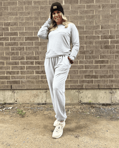 Pantalons de jogging «Gris Perle» - Dérive ecobrand