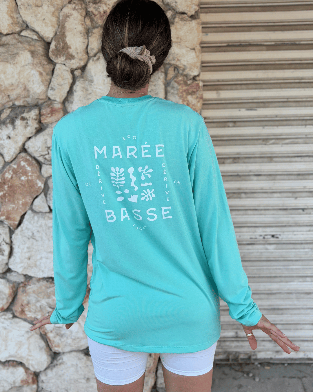 T-Shirt Manches Longues «Marée Basse» - Bali - Dérive ecobrand
