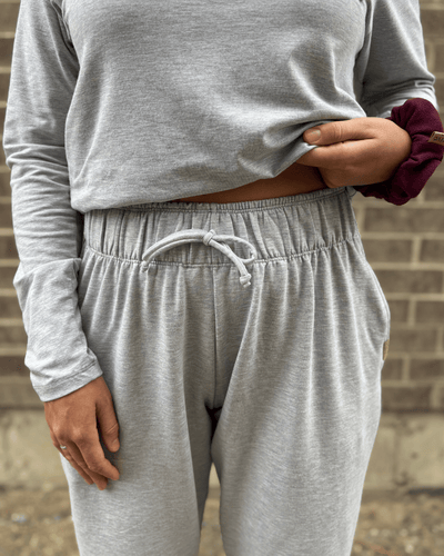 Pantalons de jogging «Gris Perle» - Dérive ecobrand