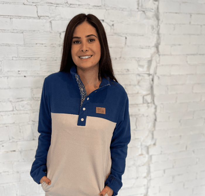 Marée Basse - Fleece Bleu Royal -  Pour femmes par Dérive ecobrand.