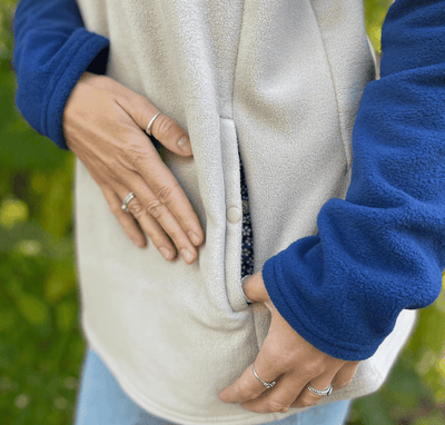 Marée Basse - Fleece Bleu Royal -  Pour femmes par Dérive ecobrand.