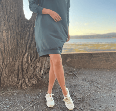 Tunique Bambou Fleece - Confort et élégance polyvalents pour femmes par Dérive ecobrand