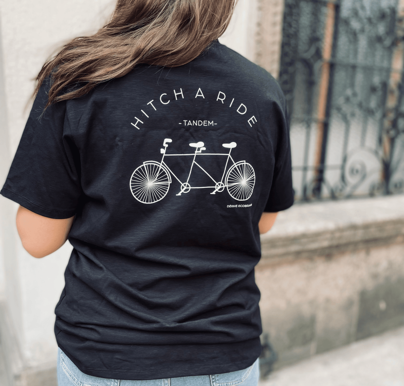 T Shirt Femme Durable «Rider» de Collection Derive ecobrand