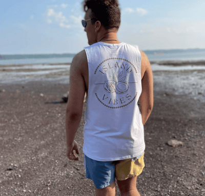 Camisole Homme «Island Vibes» de Collection Derive ecobrand